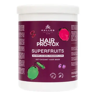 Kallos Pro-Tox SuperFruits Antioxidant Hair Mask - maska na vlasy s vitamíny a antioxidanty Mask