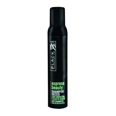 Black Dry Shampoo Keratin and Argan Oil - suchý šampon na vlasy, 200 ml