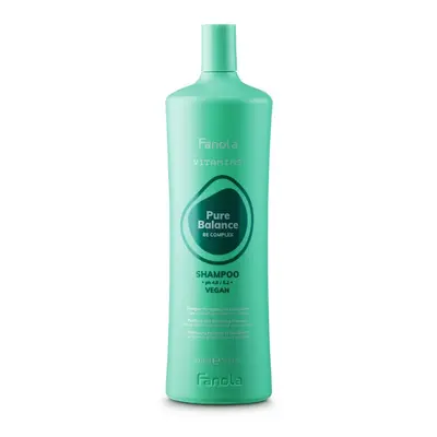 Fanola Vitamins Pure Balance Shampoo - čistící šampon pro mastnou/lupinatou pokožku Pure Balance