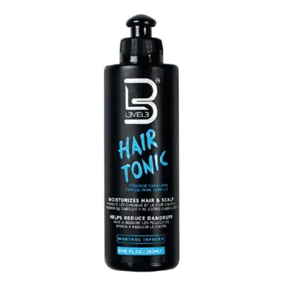 L3VEL3 Hair Tonic With Mentol - vlasové tonikum s mentolem - působí proti lupům, 250 ml