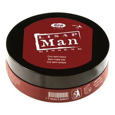 Lisap Man Semi Matte Wax - polomatný modelovací vosk, 100 ml