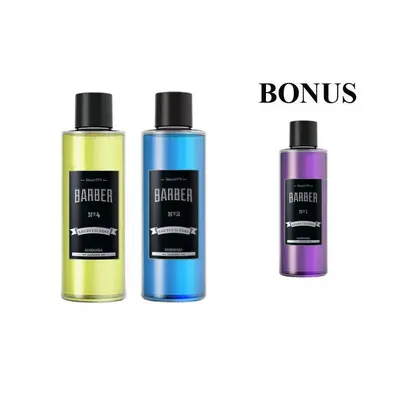 AKCE: 2+1 Barber Marmara - Eau De Cologne - voda po holení, 500 ML