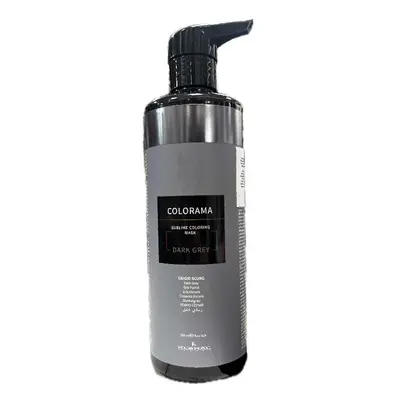 Kléral Colorama Sublime Coloring Mask - barvící maska na vlasy, 500 ml Dark Grey - tmavě šedá