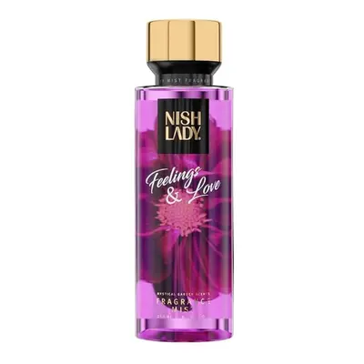 NishLady Body Mist - voňavý sprej na tělo, 260 ml Feelings & Love