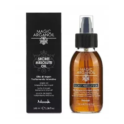 Nook Secret Absolute Oil - regenerační a ochranný olej pro suché vlasy, 100 ml