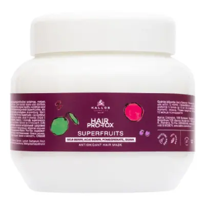 Kallos Pro-Tox SuperFruits Antioxidant Hair Mask - maska na vlasy s vitamíny a antioxidanty mask