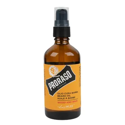 Proraso Beard Oil Wood and Spice - ochranný olej na bradu s vůní cedru a koření 100 ml