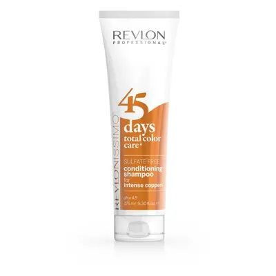 Revlonissimo 45 Days Conditioning Shampoo - kondicionační šampon, 275 ml Intense Coppers - pro z