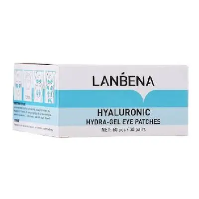 Lanbena HydraGel Eye Patches - hydrogelové plátky pod oči, 60 ks/bal Hyaluronic Acid - kyselina 