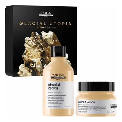 L&#039;Oréal Professionnel Absolut Repair Duo - šampon, 300 ml a maska, 250 ml pro suché a poško