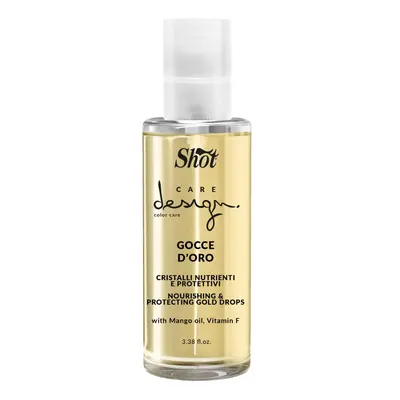 Shot Design Care Color Care Gocce D&#039;oro - výživné, ochranné zlaté kvapky, 100 ml