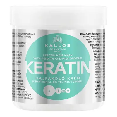 Kallos Keratin - regenerační maska na vlasy 500 ml