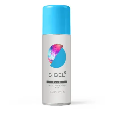 Sibel 1 Day Hair Color Spray - 1 denní spreje - pastelové, glitrové, barevné, 125 ml FLUO BLUE -