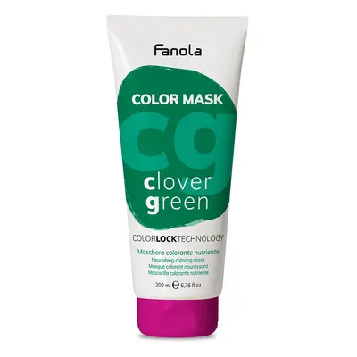 Fanola Color Mask - barevné masky Clover Green (zelená), 200 ml