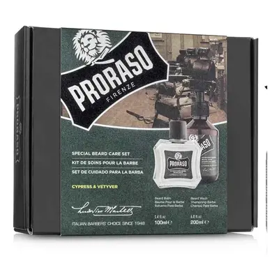 BALÍČEK: Proraso Special Beard Care Set (Beard Balm, Beard Shampoo) - set šamponu na bradu a bal