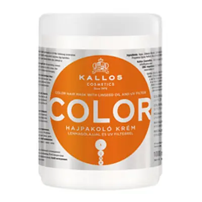 Kallos kjmn COLOR Mask - maska na barvené vlasy s UV filtrem 1000 ml