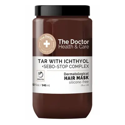 The Doctor Tar with Ichthyol + Sebo-Stop Complex Mask - maska na mastné vlasy s dehtem a ichtyol