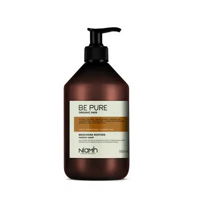 ​Niamh Hairkoncept Be Pure Restore Mask - obnovující maska na vlasy, 500 ml