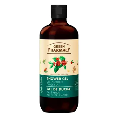 Green Pharmacy Shower Gel Green Coffee ● Ginger Oil - sprchový gel s obsahem zelené kávy a zázvo