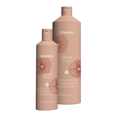 Echosline New Argan Shampoo - šampon pro oslabené a chemicky ošetřované vlasy 1000 ml