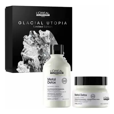 L&#039;Oréal Professionnel Metal Detox Duo - šampon, 300 ml a maska, 250 ml - set pro čištění vl