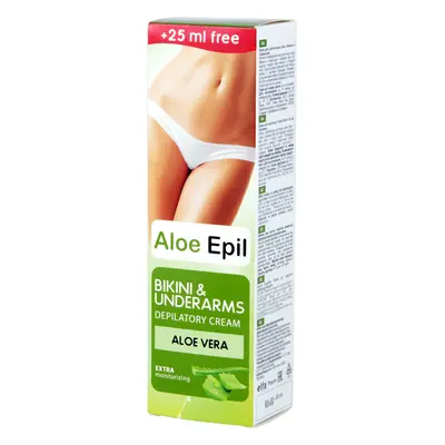 ​Aloe Epil Bikini and armpits depilátor cream - depilační krém pro oblasti podpaží a třísel, 125