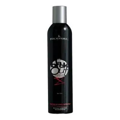 Kléral System Black Out Sculpting Spray X extra strong - lak na vlasy, 400 ml