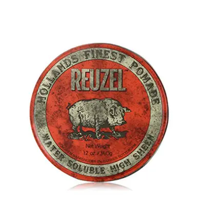 REUZEL Red Pomade Water Soluble - pomáda na vodní bázi s vysokým leskem a střední fixací 340 g