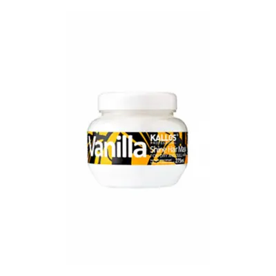 Kallos Vanilla hair mask - regenerační maska na vlasy s leskem Vanilla - 275 ml