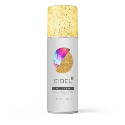 Sibel 1 Day Hair Color Spray - 1 denní spreje - pastelové, glitrové, barevné, 125 ml GLITTER GOL