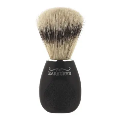 Barburys Shaving Brush Natural Hog Bristles (00002310) - štetka na holení (kančí štětiny), černá