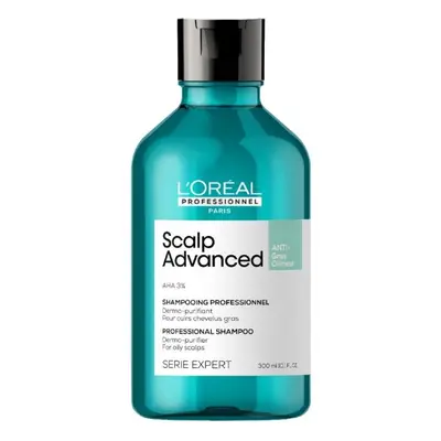 L&#039;Oréal Scalp Advanced Anti-Gras Oiliness Shampoo - šampon na mastné vlasy, 300 ml