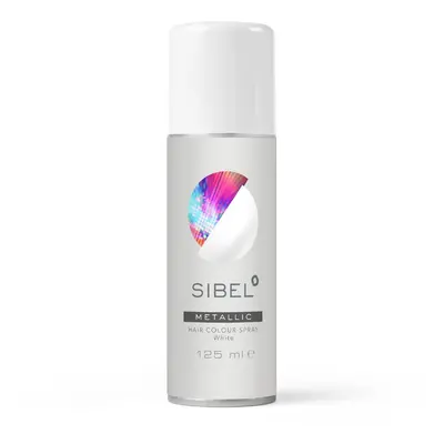 Sibel 1 Day Hair Color Spray - 1 denní spreje - pastelové, glitrové, barevné, 125 ml METALLIC WH