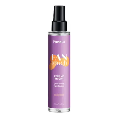 Fanola Fan touch Keep Me Bright Crystal - tekuté krystaly pro lesk vlasů, 100 ml