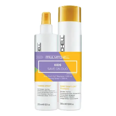 Paul Mitchell Kids DUO - bezoplachový kondicionér pro děti, 250ml + šampon pro děti, 300 ml