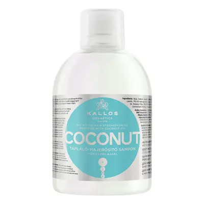 Kallos Coconut Shampoo - výživný šampon s kokosovým olejem, 1000 ml