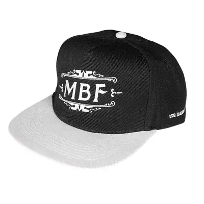 Mr. Bear Family Snapback Cap MBF - kšiltovka Black / Grey - černo - šedá