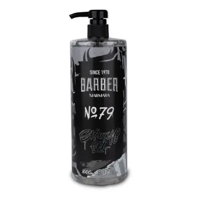 Marmara Barber Shaving Gel - gel na holení - velké balení, 1 000 ml No 79 - transparentní