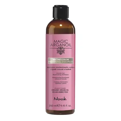 Nook Magic Argan Oil Nectar Color Preserving Shampoo - šampon pro barvené vlasy 250 ml