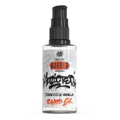 Marmara Barber Addicted Beard Oil Tobacco & Vanilla - olej na bradu s vůní tabáku a vanilky, 50 