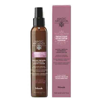 Nook Magic Argan Oil Nectar Color Capture Hair Elixir - posilující lektvar pro barvené vlasy, 15