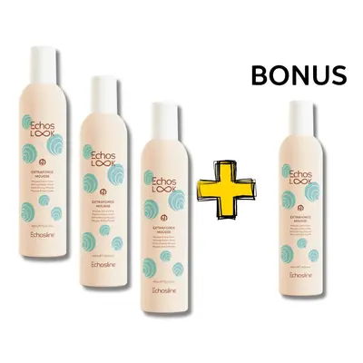 AKCE: 3+1 Echos Look ExtraForce Mousse - extra silná fixační pěna, 400 ml