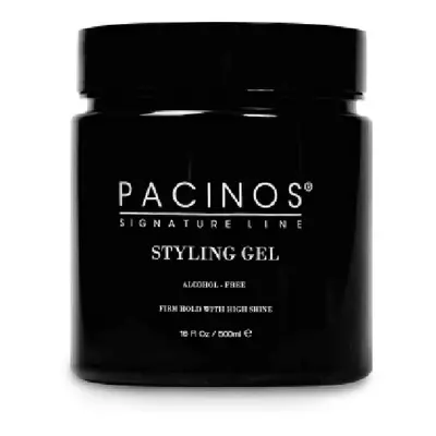 Pacinos Styling Gel Firm Hold High Shine - silně tužící gel na vlasy s vysokým leskem, 500 ml