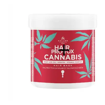 Kallos PRO-TOX Cannabis Hair Mask - maska na vlasy s konopným olejem 500 ml