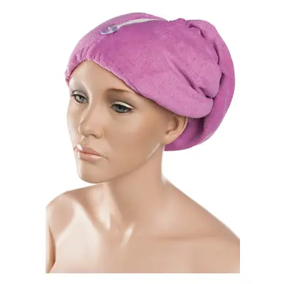 Eurostil Towel Cap Hair Drying 03404 - turban na vlasy, bílý