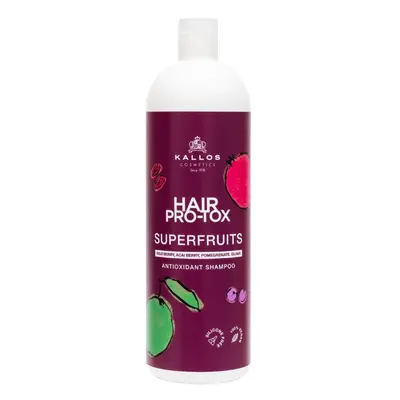 Kallos Pro-Tox SuperFruits Antioxidant Shampoo - šampon s vitamíny a antioxidanty šampon, 1000 m