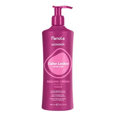 Fanola Wonder Color Locker Extra Care Sealing Cream - zacelující krém na vlasy 480 ml