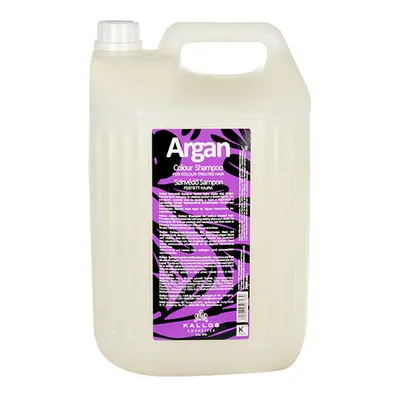 Kallos Argan shampoo - arganový šampon na barvené vlasy 5 000 ml