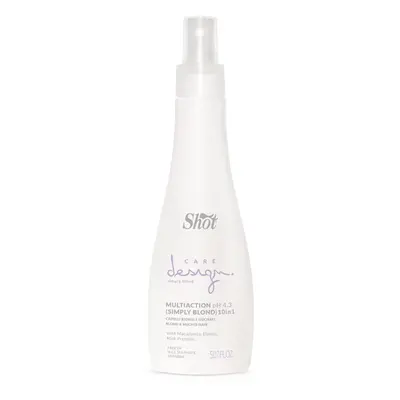 Shot Design Care Simply Blond MultiAction - 10v1 elixír pro blond vlasy, 150 ml