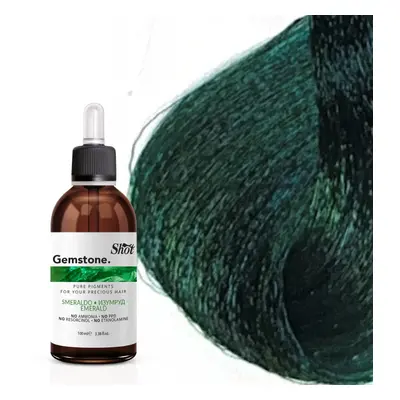 Shot GEMSTONE Pure Pigment - barevné kapky, 100 ml Emerald - zelené